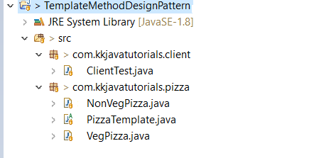 Template Method Design Pattern 